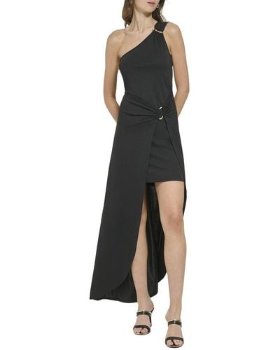 DKNY Crisp Knit Dress - Black