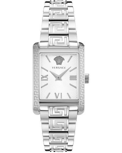 Versace Tonneau Watch - White