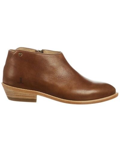 Lucchese Kate Bootie - Brown