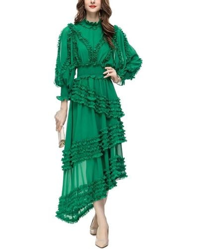 BURRYCO Maxi Dress - Green
