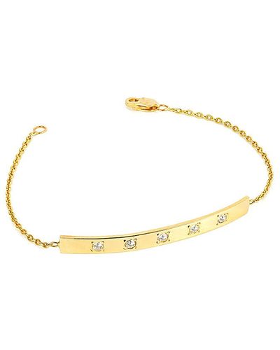 Ariana Rabbani 14k 0.25 Ct. Tw. Diamond Bracelet - Metallic