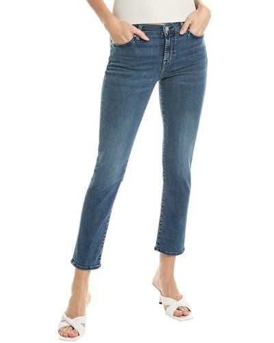 7 For All Mankind Roxanne Cleo Ankle Jean - Blue