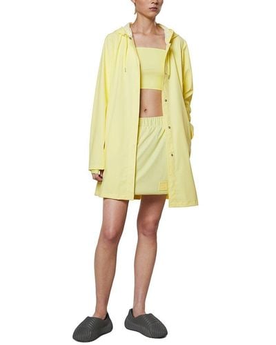 Rains A-line Jacket - Yellow