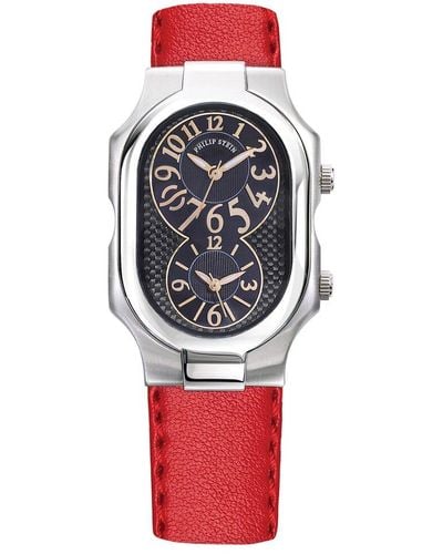Philip Stein Unisex Signature Watch - Red