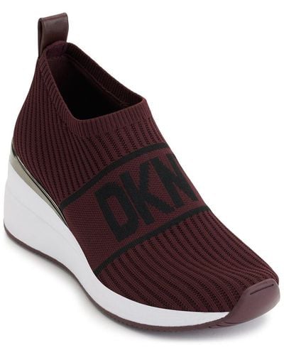 DKNY Phebe Wedge Sneaker - Purple