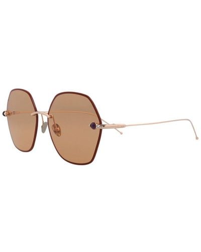 Pomellato 61Mm Sunglasses - White