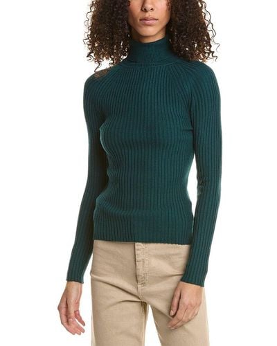 Dress Forum Turtleneck Sweater - Green