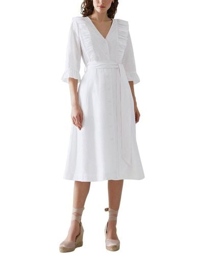 LK Bennett Anya Dress - White