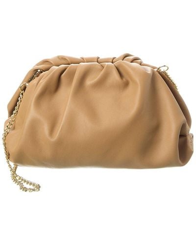 Persaman New York #1021 Leather Clutch - Brown