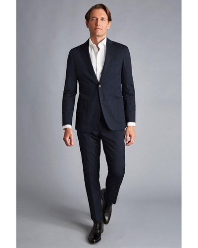 Charles Tyrwhitt Italian Suit Jacket - Blue