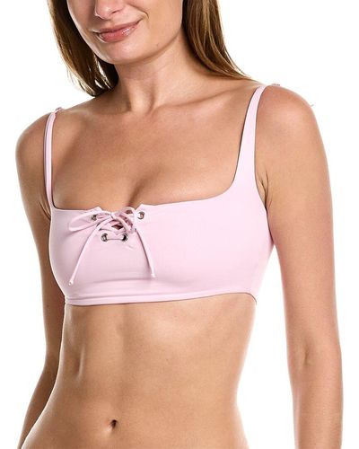 Frankie's Bikinis Bikinis Blaire Bikini Top - Pink