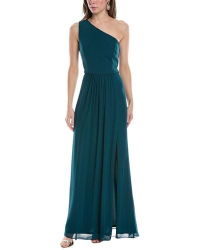 Adrianna Papell Solid Gown - Green