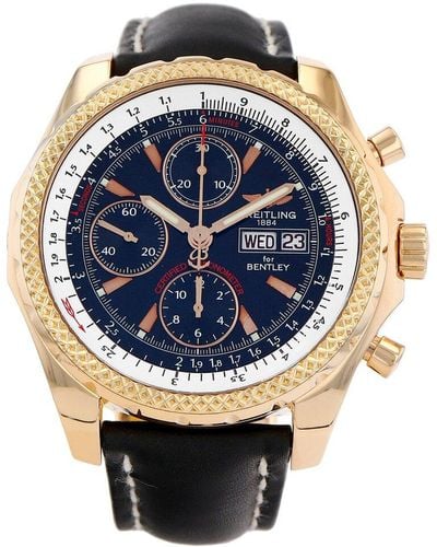 Breitling Bentley Watch, Circa 2015 (Authentic Pre-Owned) - Blue