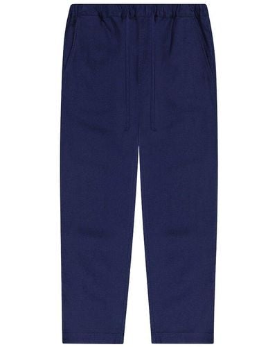 Goodlife Clothing Essential Linen -Blend Pant - Blue