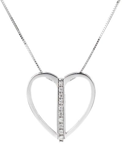 Damiani 18K 0.30 Ct. Tw. Diamond Necklace (Authentic Pre-Owned) - Metallic