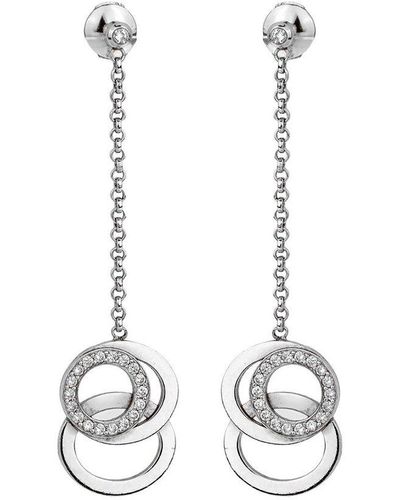 Audemars Piguet 18K 0.75 Ct. Tw. Diamond Millenary Drop Earrings (Authentic Pre-Owned) - White