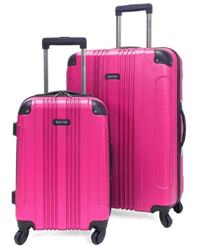 Kenneth Cole Out Of Bounds 2pc Luggage Set - Pink