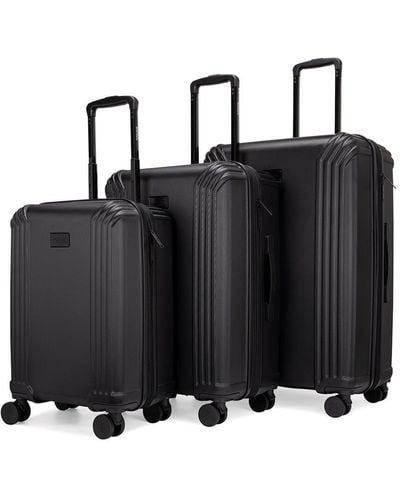 Badgley Mischka Evalyn 3pc Luggage Set - Black