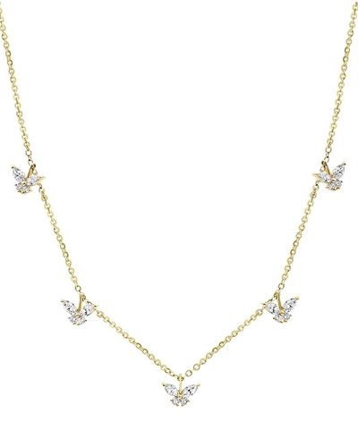 Diana M. Jewels Fine Jewelry 18k 0.70 Ct. Tw. Diamond Necklace - Natural