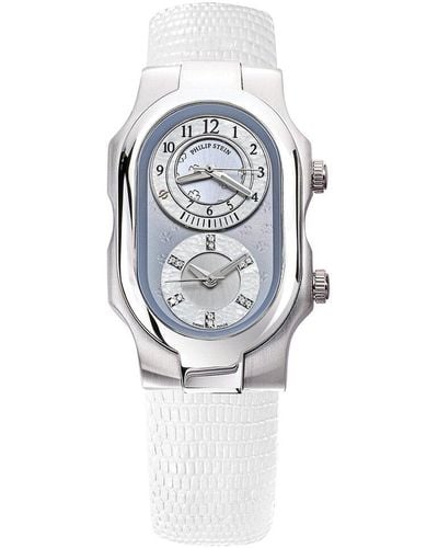 Philip Stein Swiss Signature Diamond Watch - White