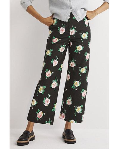 Boden High Waisted Tailored Trouser - Multicolour