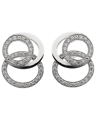 Audemars Piguet 18K 1.20 Ct. Tw. Diamond Millenary Earrings (Authentic Pre- Owned) - Metallic