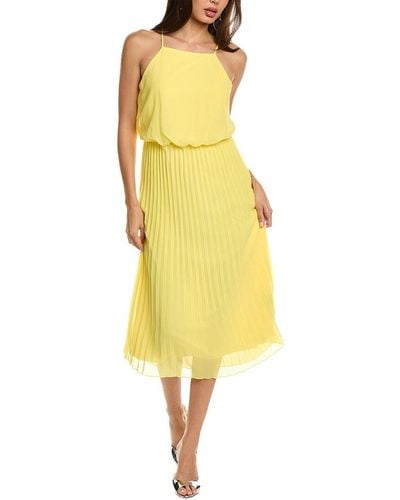 Sam Edelman Midi Dress - Yellow