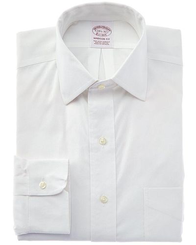 Brooks Brothers Madison Fit Dress Shirt - White