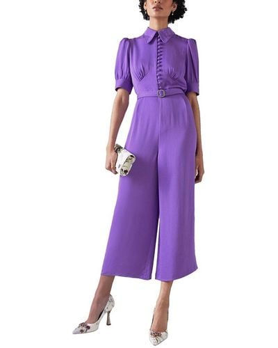 LK Bennett Aldous Dress - Purple