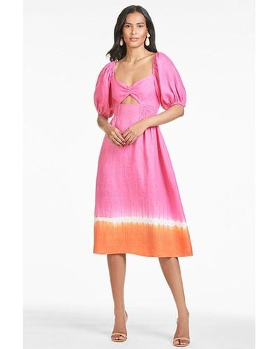 Sachin & Babi Bri Midi Dress - Pink