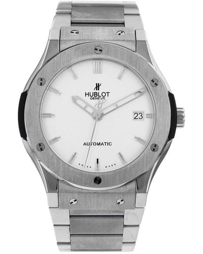 Hublot Classic Fusion Watch, Circa 2014 (Authentic Pre-Owned) - Grey