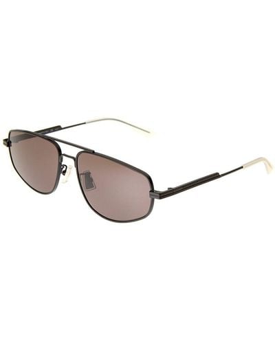 Bottega Veneta 59mm Sunglasses - White