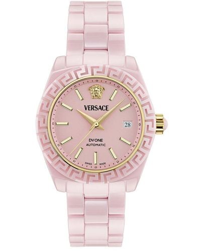Versace Dv One Watch - Pink