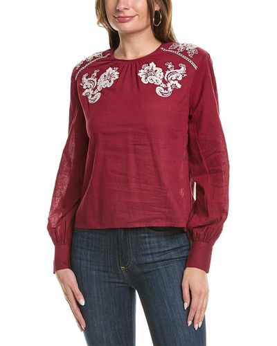 St. Roche Mortimer Top - Red