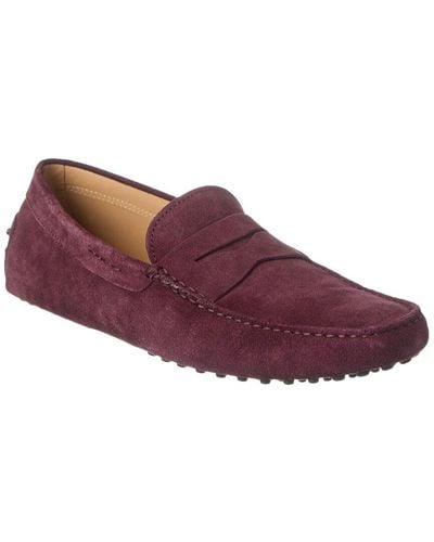 Tod's Tod’S Suede Driver - Purple