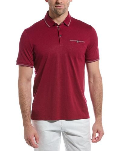 Ted Baker Tortila Polo Shirt - Red