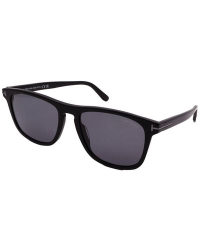Versace Tom Ford Unisex Ft0930n/s 56mm Polarized Sunglasses - Black