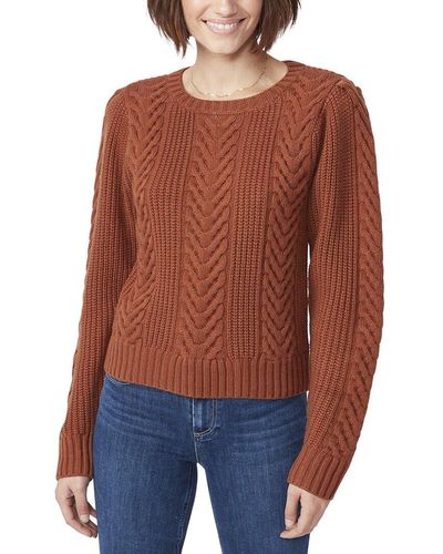 PAIGE Elizabeth Wool-blend Sweater - Brown