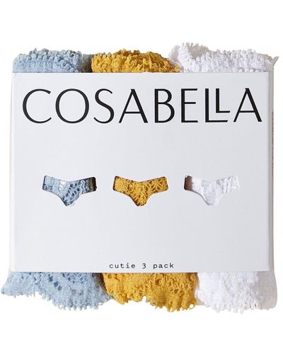 Cosabella Never Say Never Thong - Grey