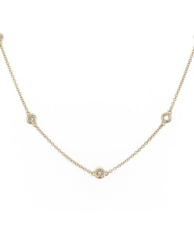 Sabrina Designs 14k 0.67 Ct. Tw. Diamond By The Yard Necklace - Natural