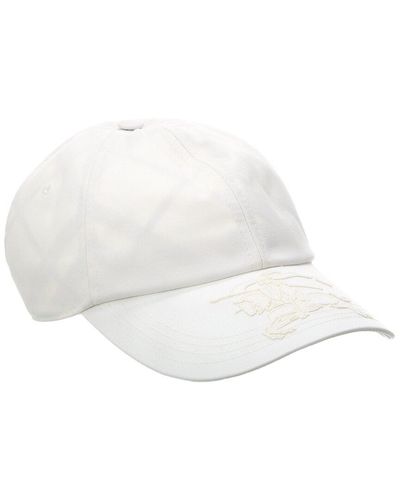 Burberry Baseball Cap - White