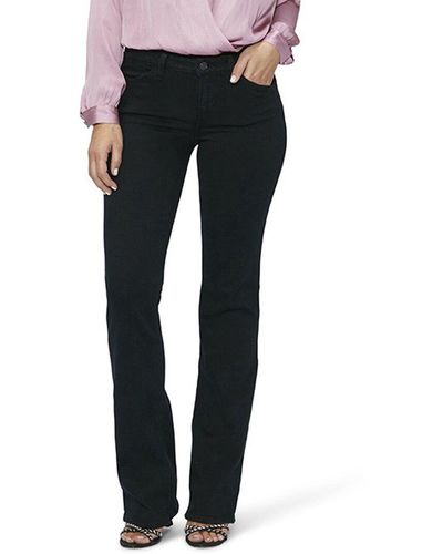 PAIGE Sloane Angled Pockets Straight Jean - Black