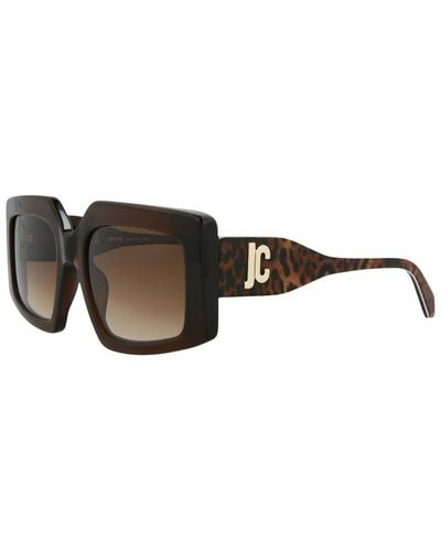 Just Cavalli Sjc020k 54mm Polarized Sunglasses - Brown