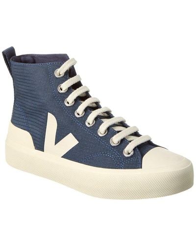 Veja Wata Ii Pierre High-top Sneakers - Blue