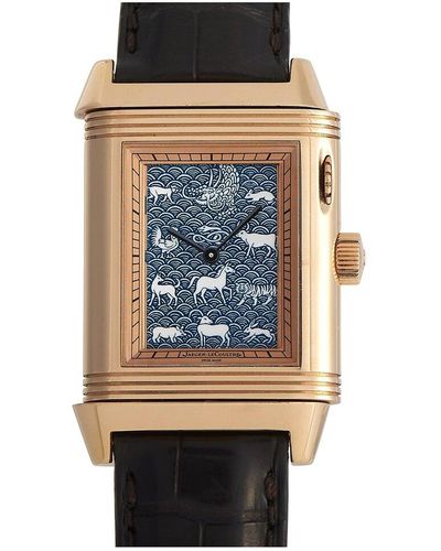 Jaeger-lecoultre Reverso Watch, Circa 2013 (Authentic Pre-Owned) - Black