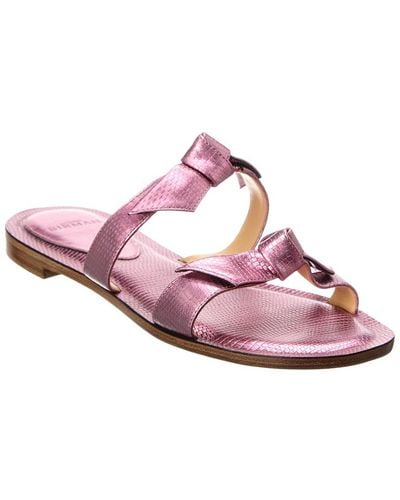 Alexandre Birman Clarita Leather Sandal - Pink