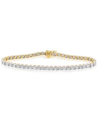 Diana M. Jewels Fine Jewelry 14k 1.00 Ct. Tw. Diamond Tennis Bracelet - White