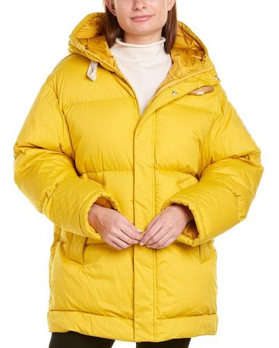 Moncler Conwy Coat - Yellow