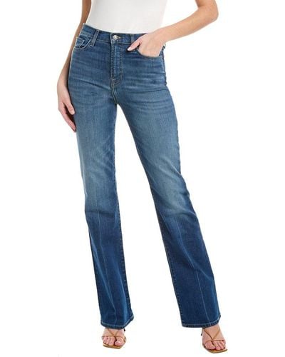 7 For All Mankind Easy Garden Party Bootcut Jean - Blue
