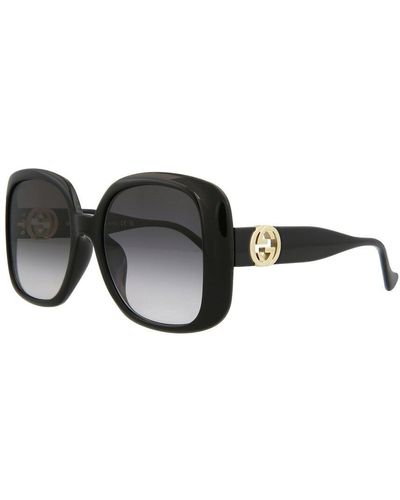 Gucci GG1029SA 57mm Sunglasses - Black